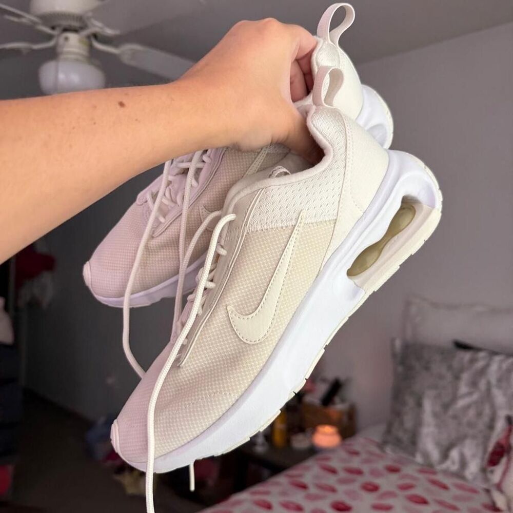 Nike Air Max Interlock Sneakers – Cream & White